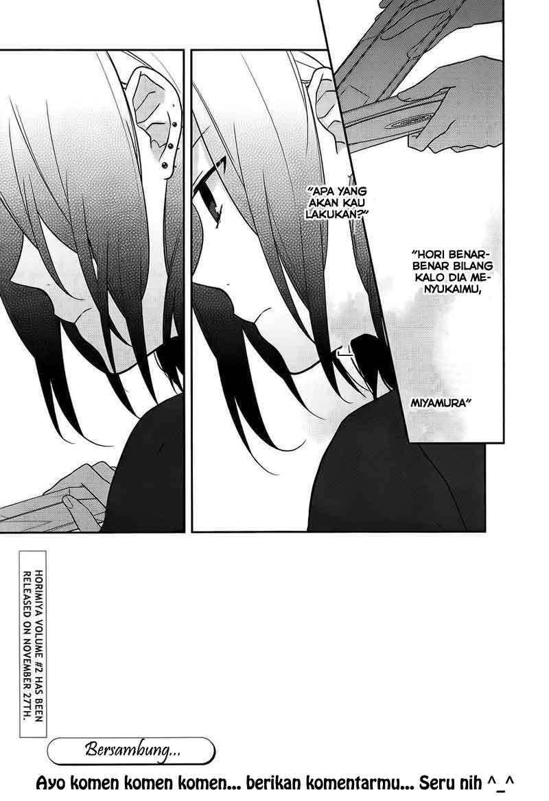 Horimiya Bab 13 halaman 17