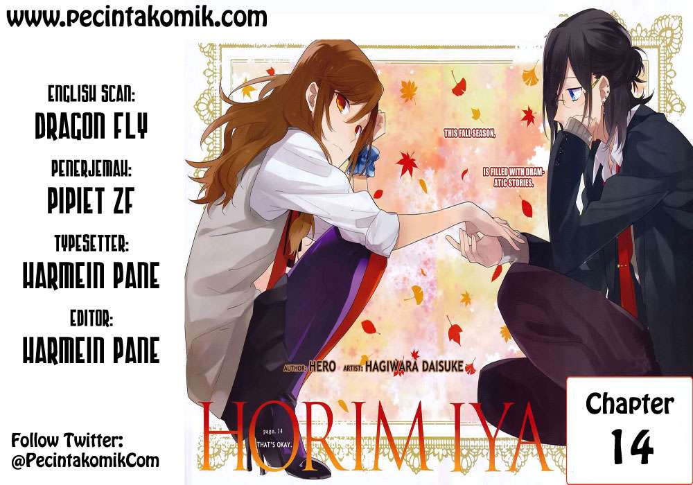 Horimiya Bab 14 halaman 1