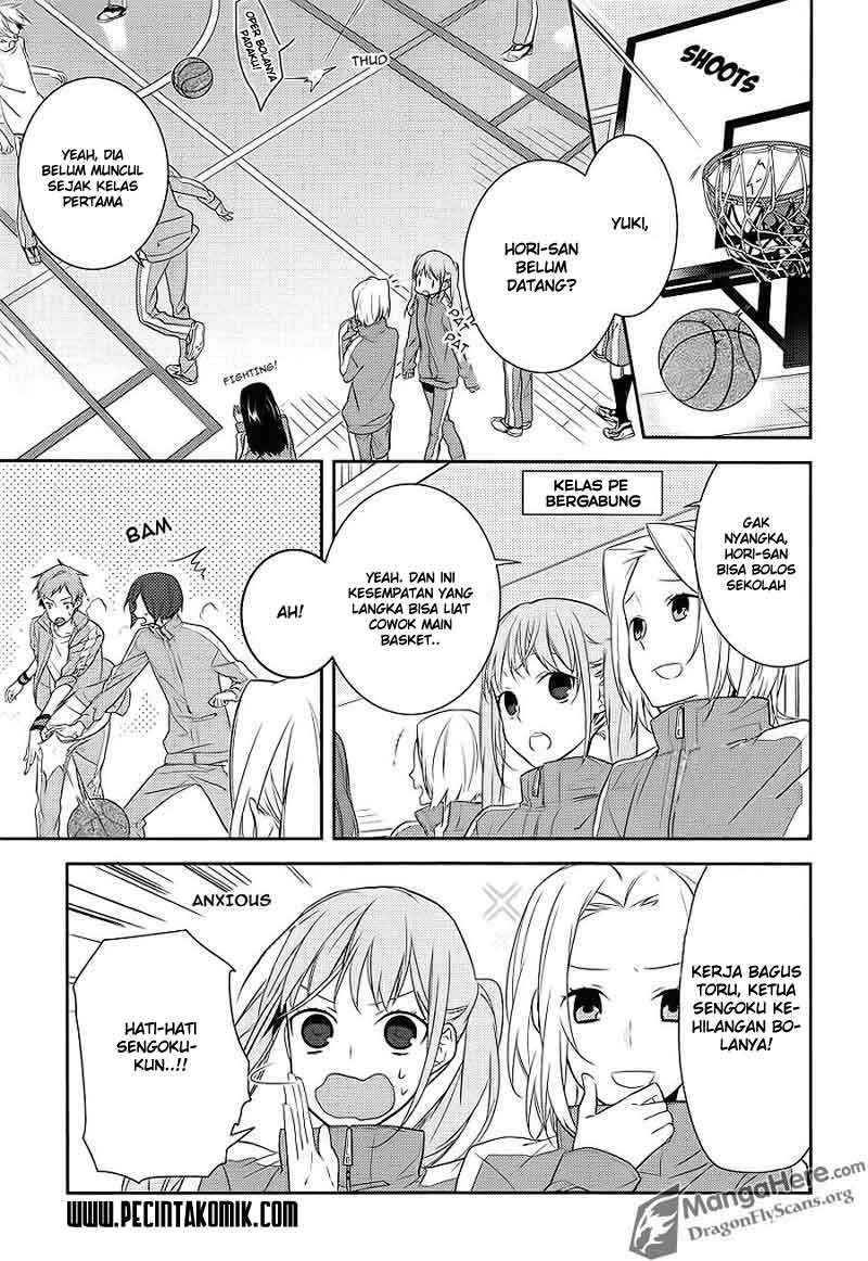 Horimiya Bab 14 halaman 12