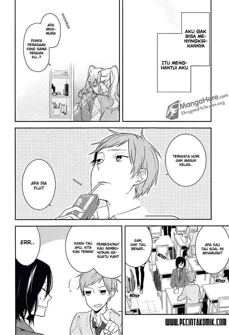 Horimiya Bab 14 halaman 21