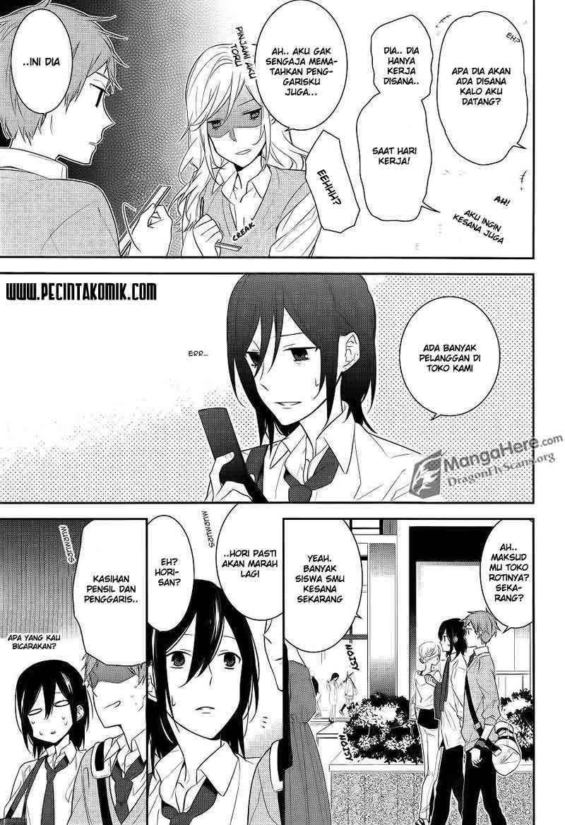 Horimiya chapter 15 halaman 13