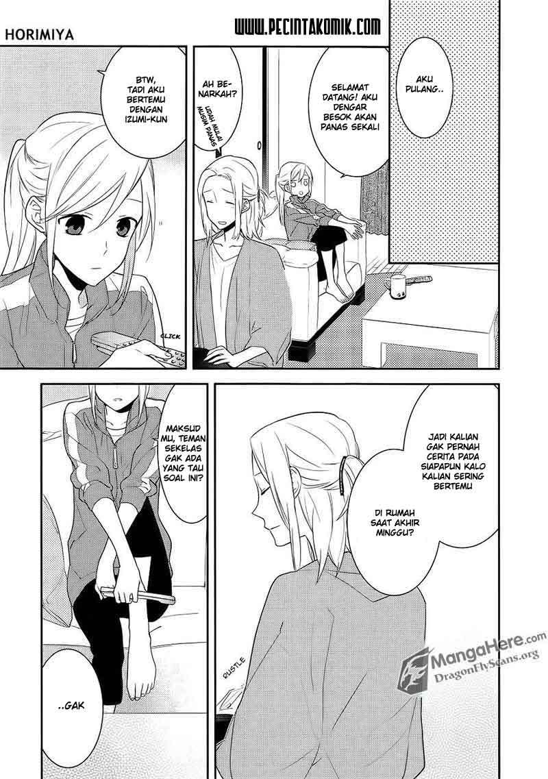 Horimiya chapter 15 halaman 17