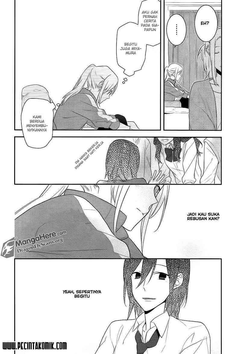 Horimiya chapter 15 halaman 18
