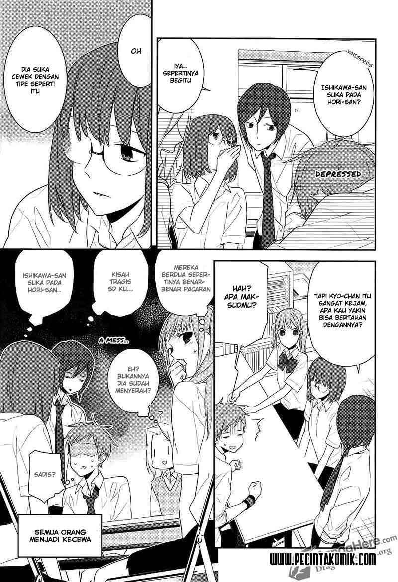 Horimiya Bab 16 halaman 21