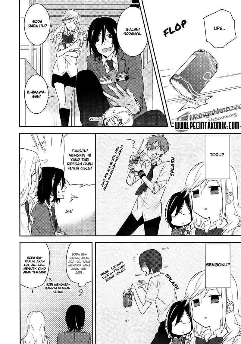 Horimiya Bab 16 halaman 22