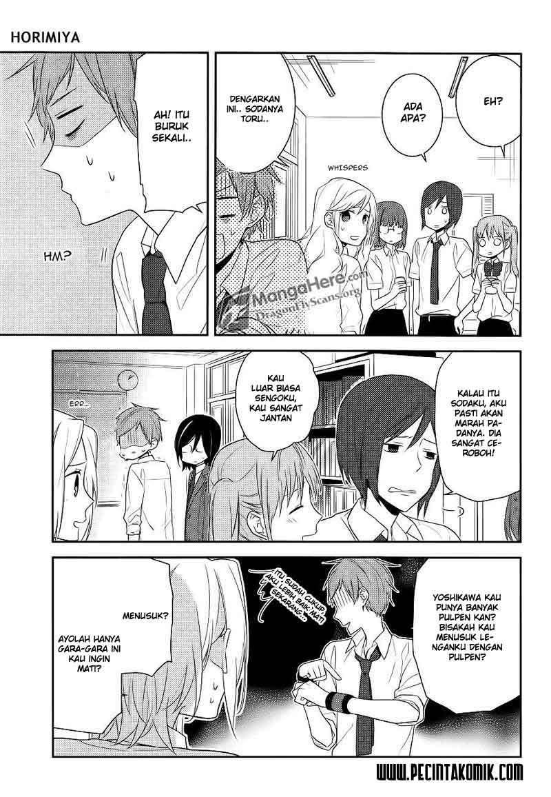 Horimiya Bab 16 halaman 27