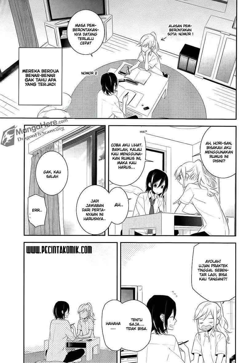 Horimiya chapter 17 halaman 9
