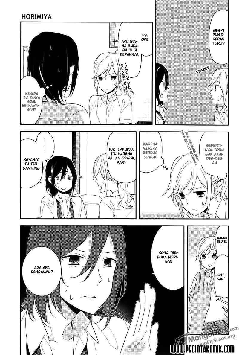 Horimiya chapter 17 halaman 13