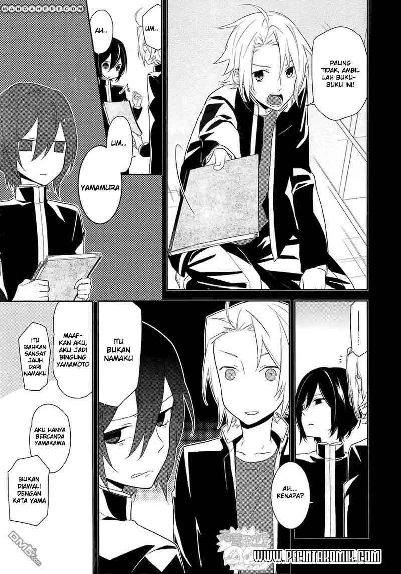 Horimiya chapter 18 halaman 9