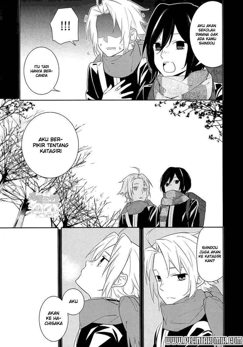 Horimiya chapter 18 halaman 17