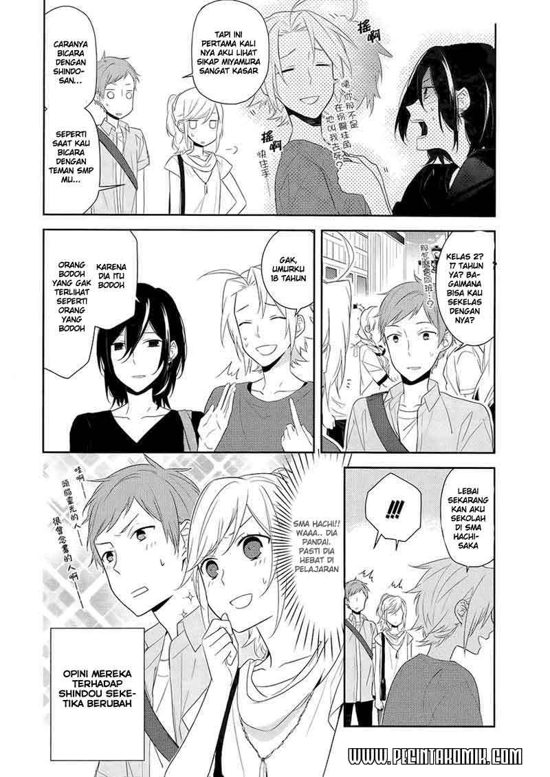 Horimiya Bab 19 halaman 9