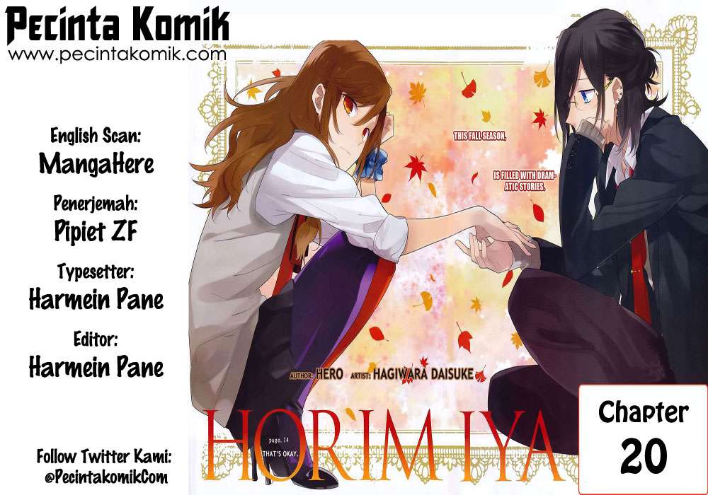 Horimiya chapter 20 halaman 1