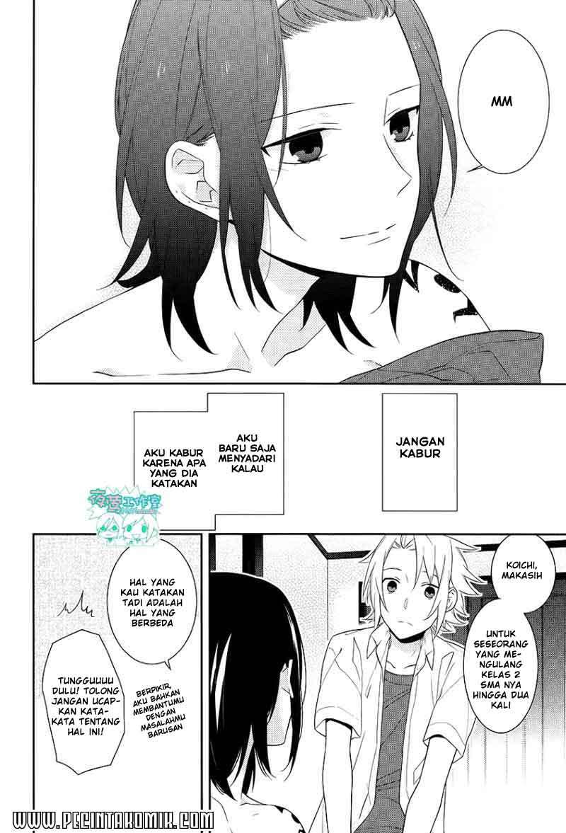 Horimiya chapter 21 halaman 18