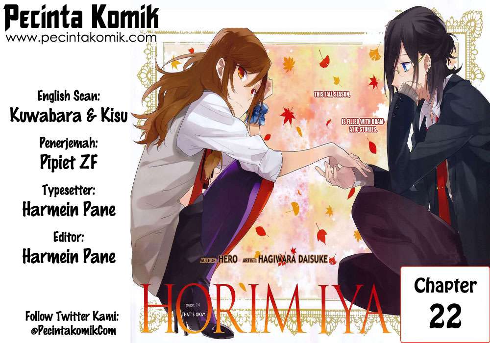 Horimiya chapter 22 halaman 1