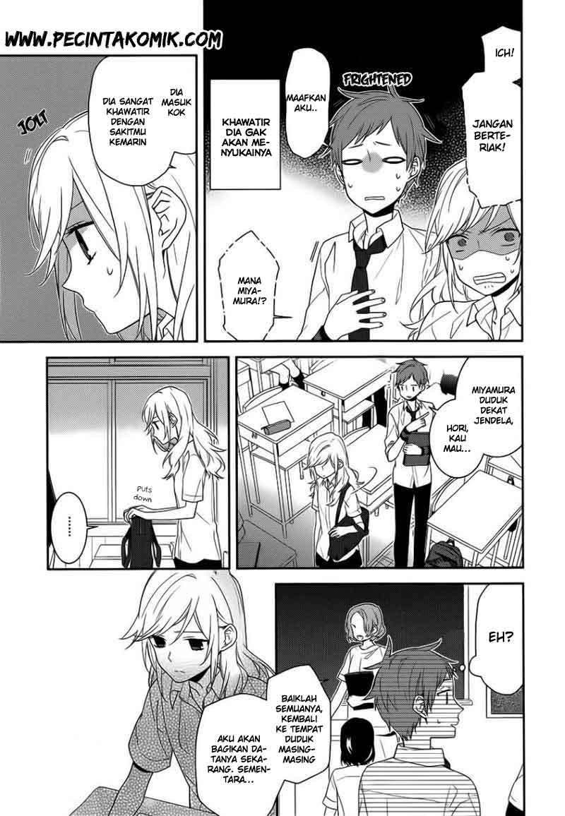 Horimiya chapter 22 halaman 9