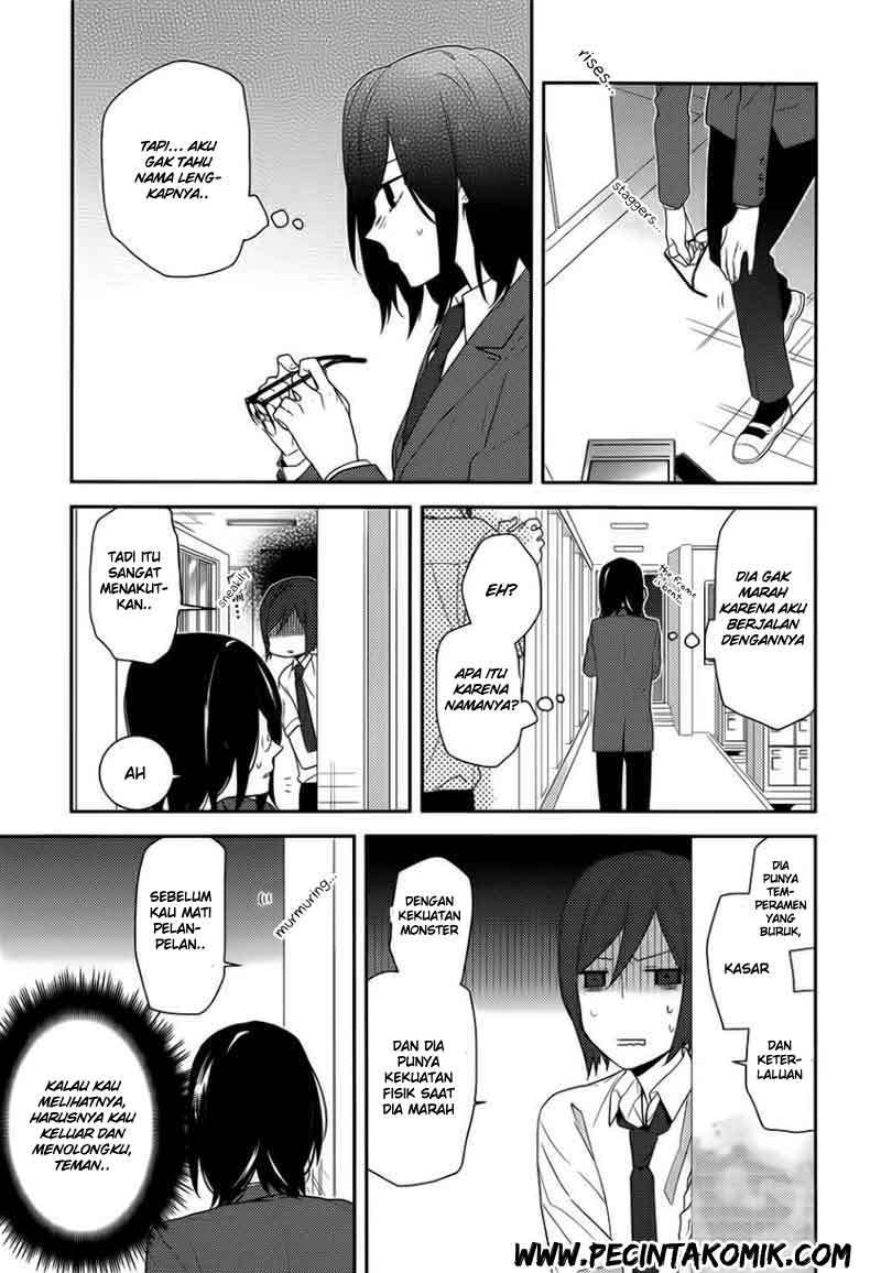 Horimiya chapter 22 halaman 19
