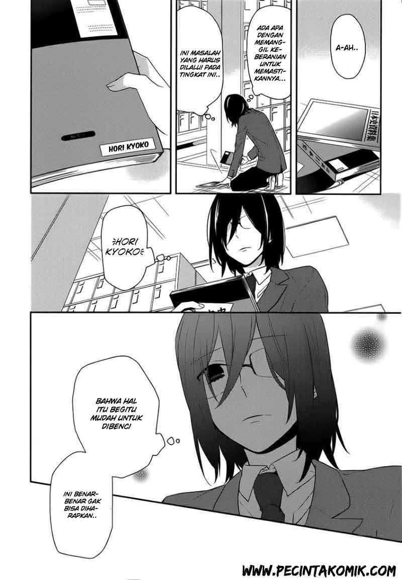 Horimiya chapter 22 halaman 20