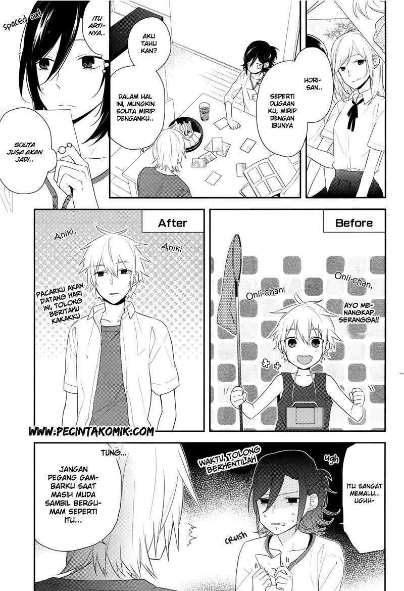 Horimiya chapter 25 halaman 9