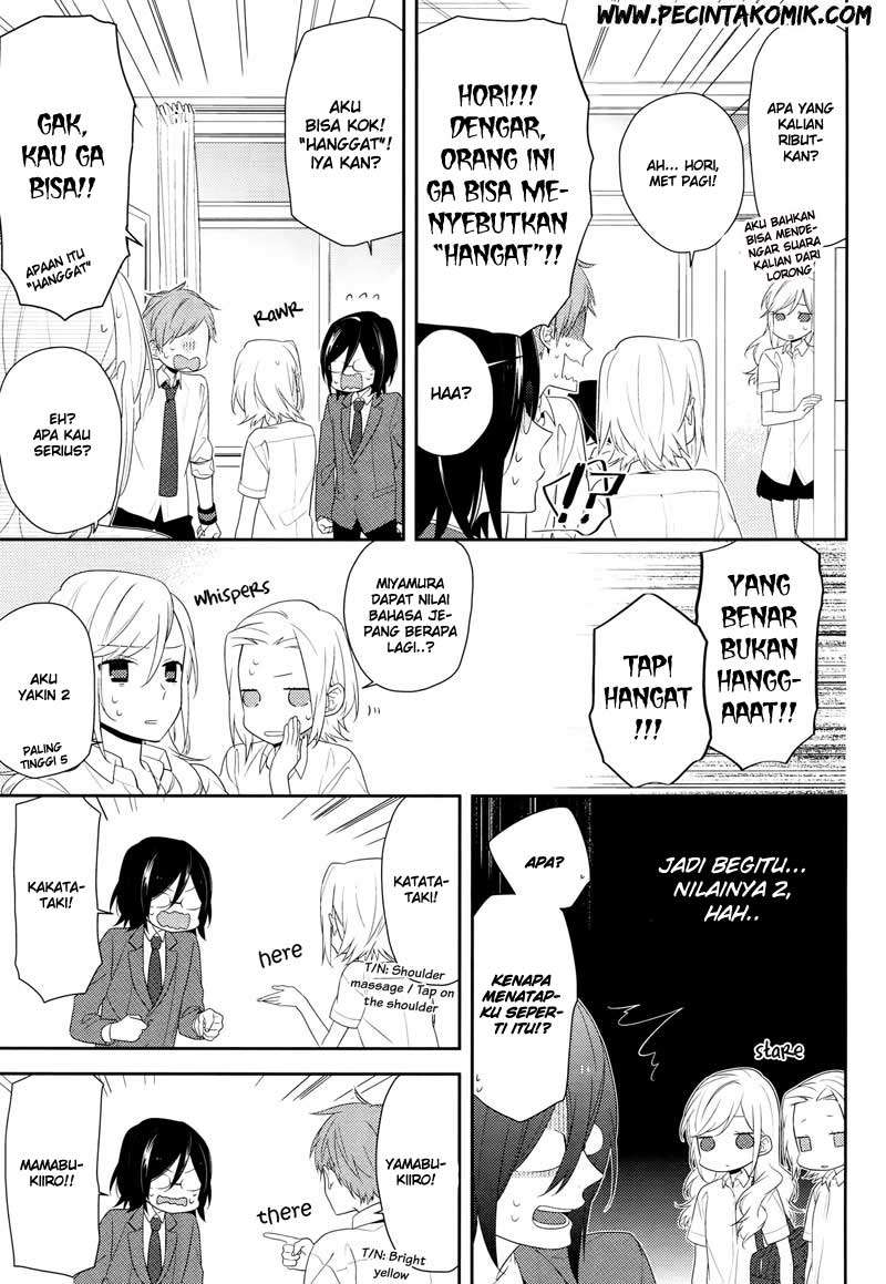 Horimiya chapter 25 halaman 17