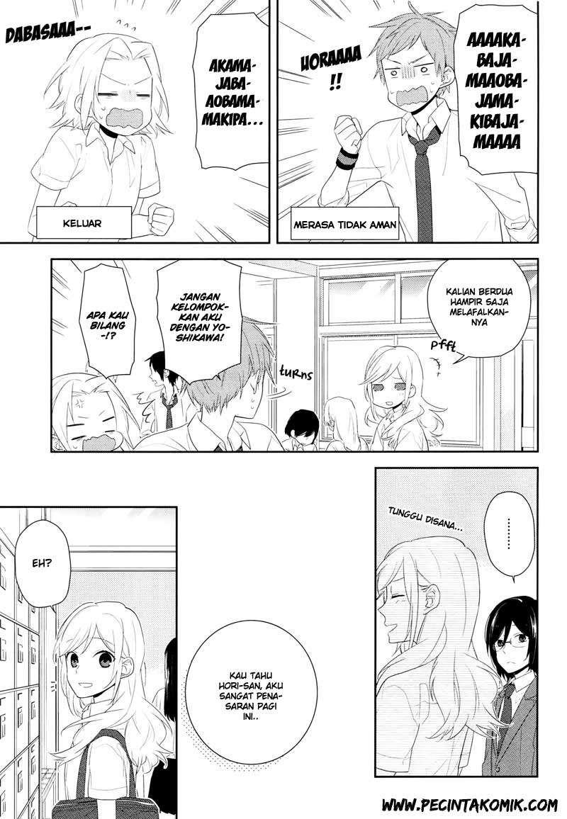 Horimiya chapter 25 halaman 19