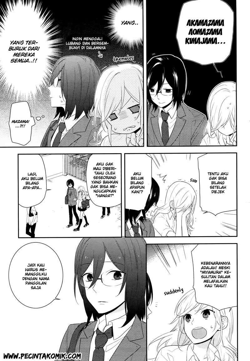 Horimiya chapter 25 halaman 21