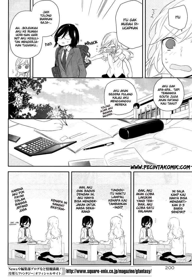 Horimiya chapter 25 halaman 22