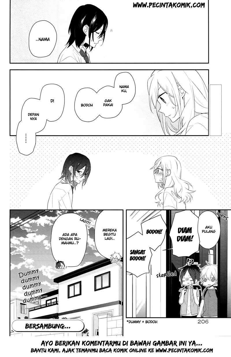 Horimiya chapter 25 halaman 28