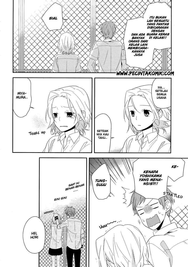 Horimiya chapter 26 halaman 21