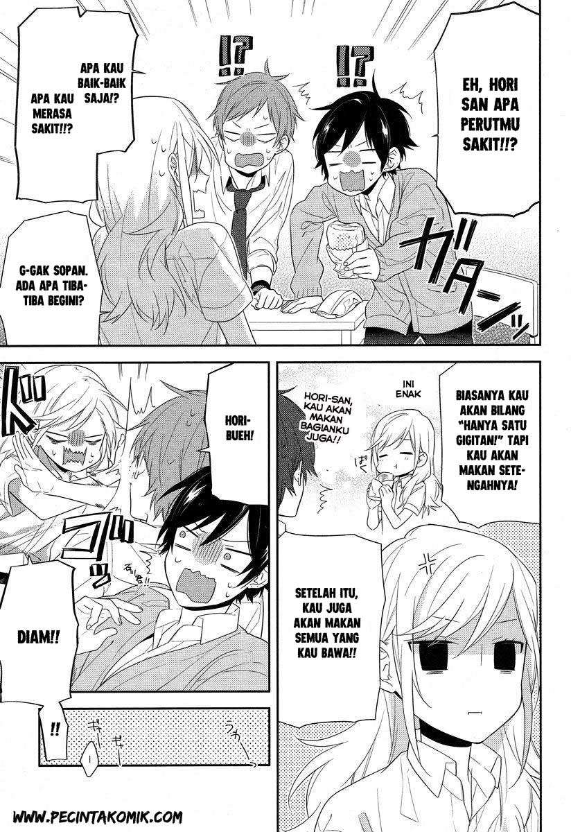 Horimiya chapter 28 halaman 14