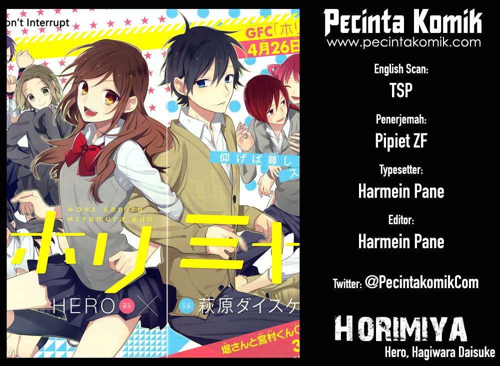 Horimiya chapter 31 halaman 1