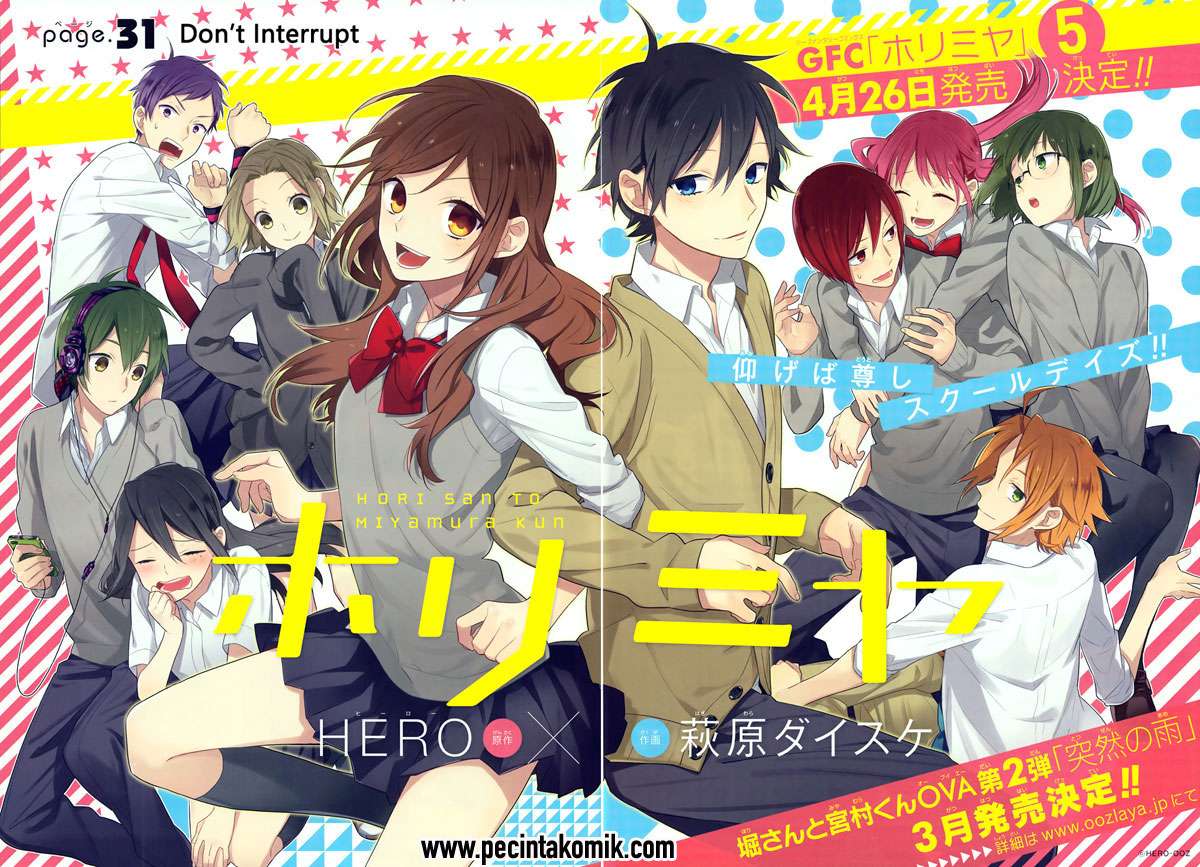 Horimiya chapter 31 halaman 3