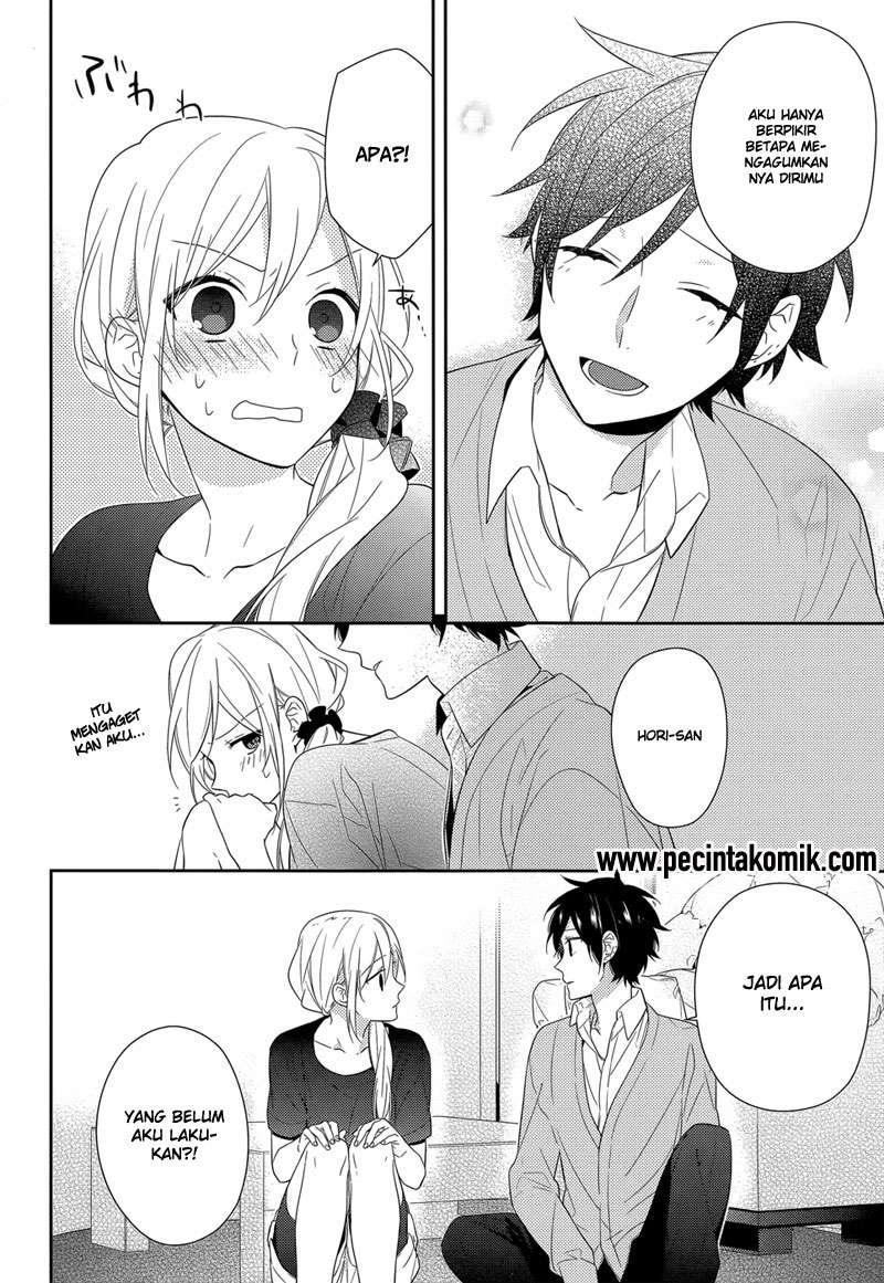 Horimiya chapter 31 halaman 17
