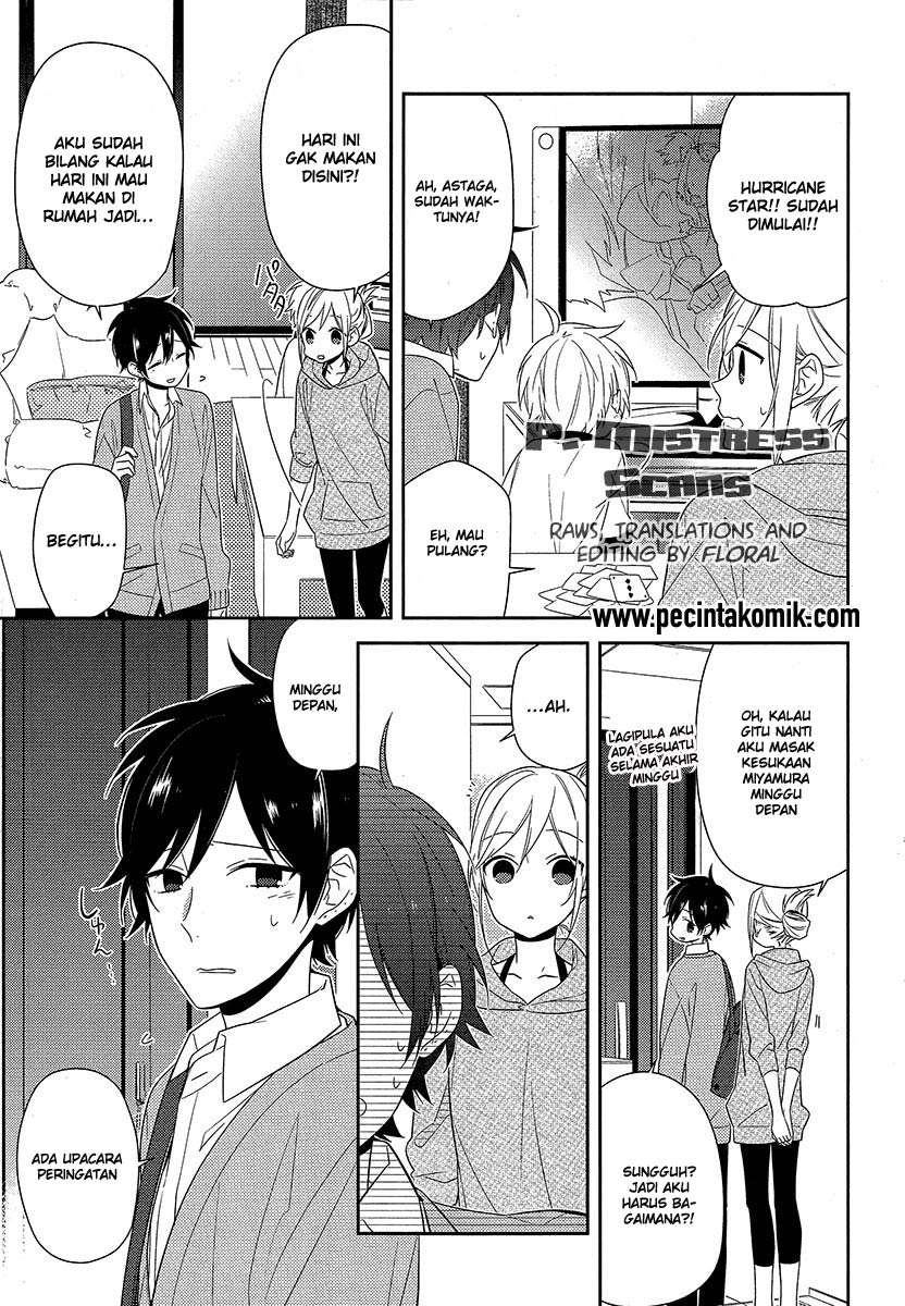 Horimiya chapter 34 halaman 4
