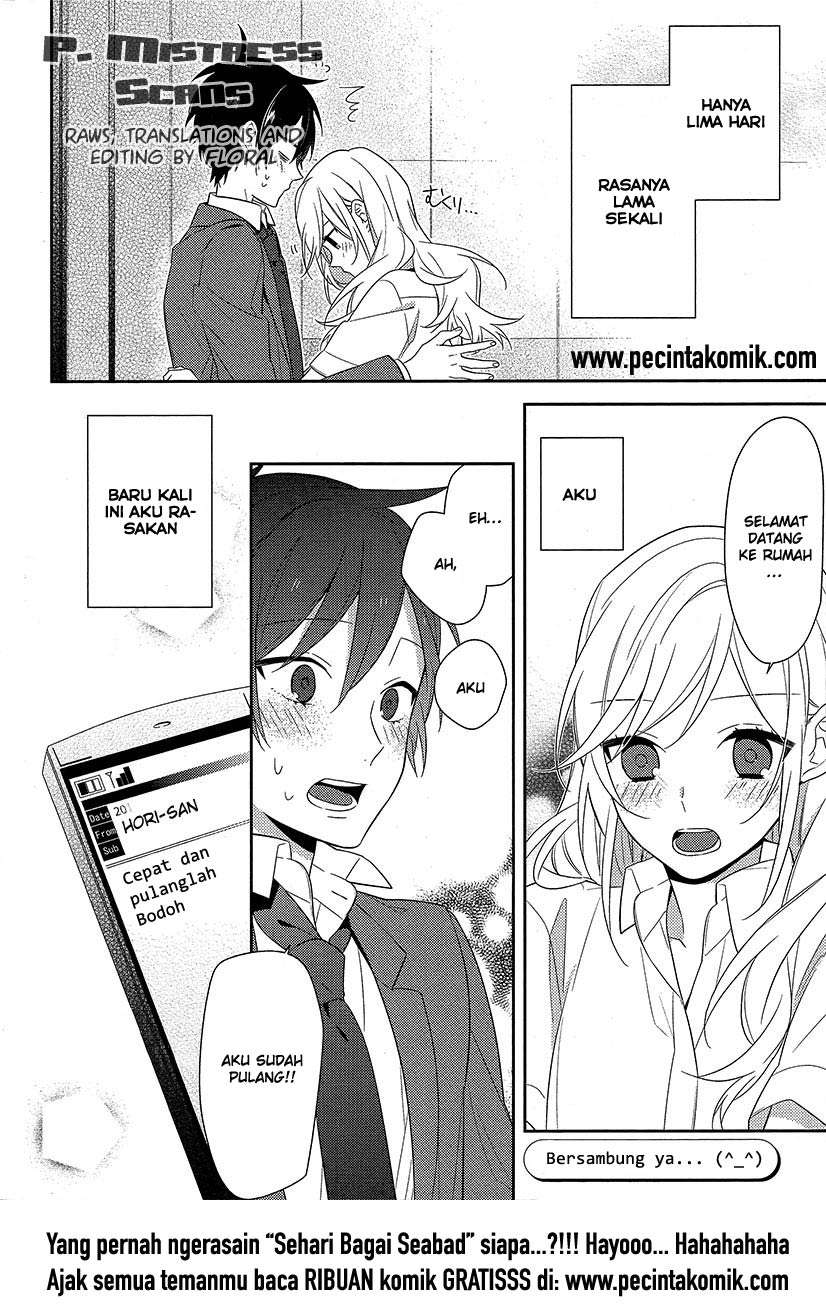Horimiya chapter 34 halaman 23