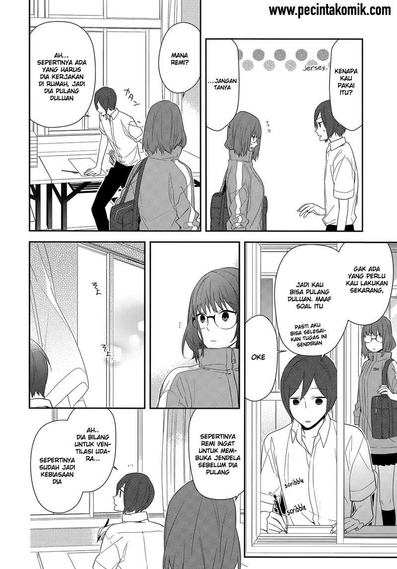 Horimiya Bab 35 halaman 14