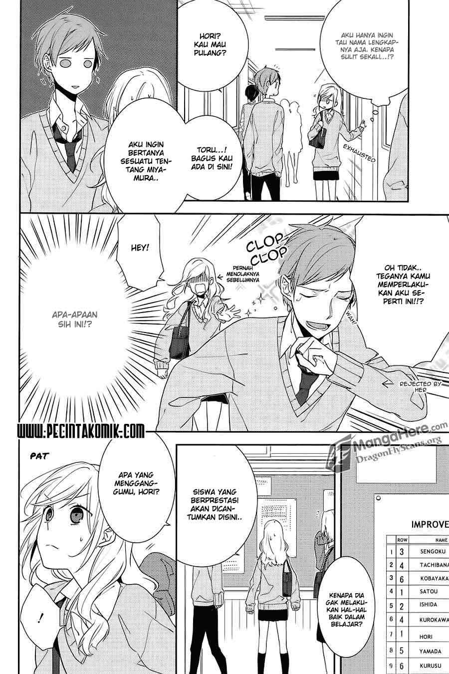 Horimiya Bab 4 halaman 11