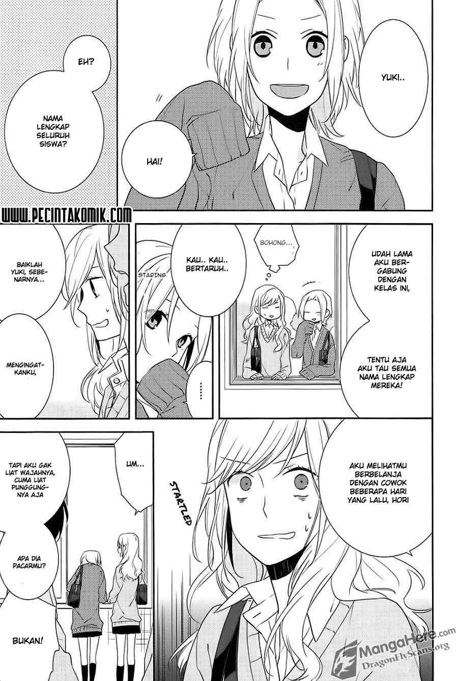 Horimiya Bab 4 halaman 12