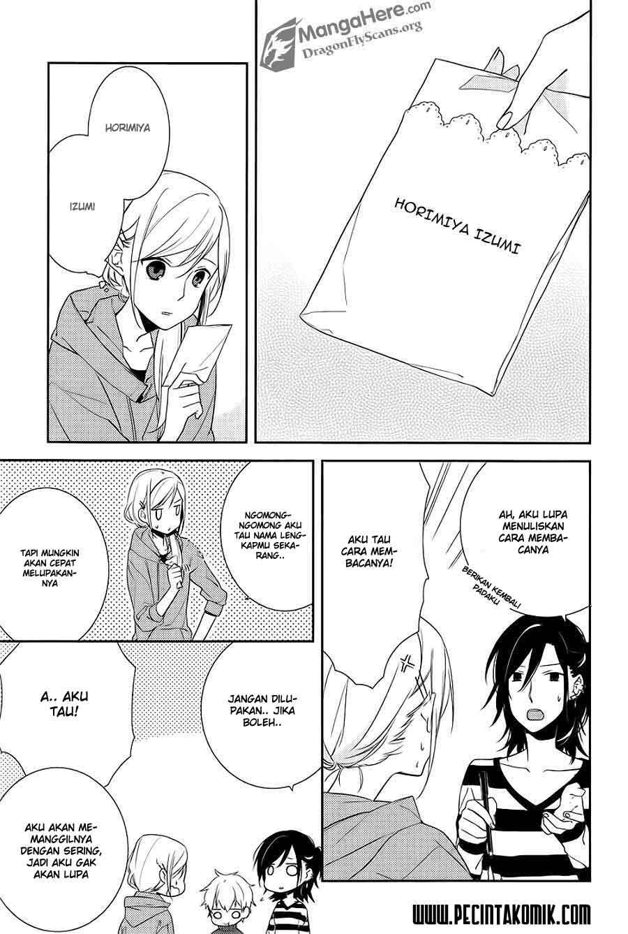 Horimiya Bab 4 halaman 22