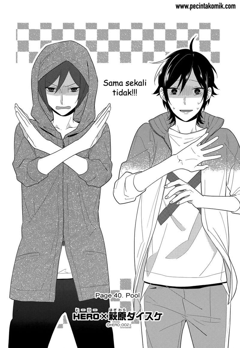Horimiya chapter 40 halaman 3
