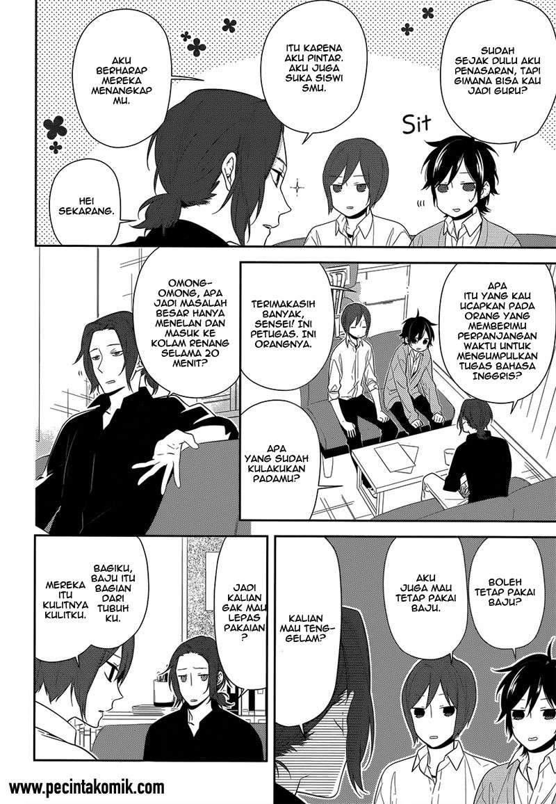 Horimiya chapter 40 halaman 5
