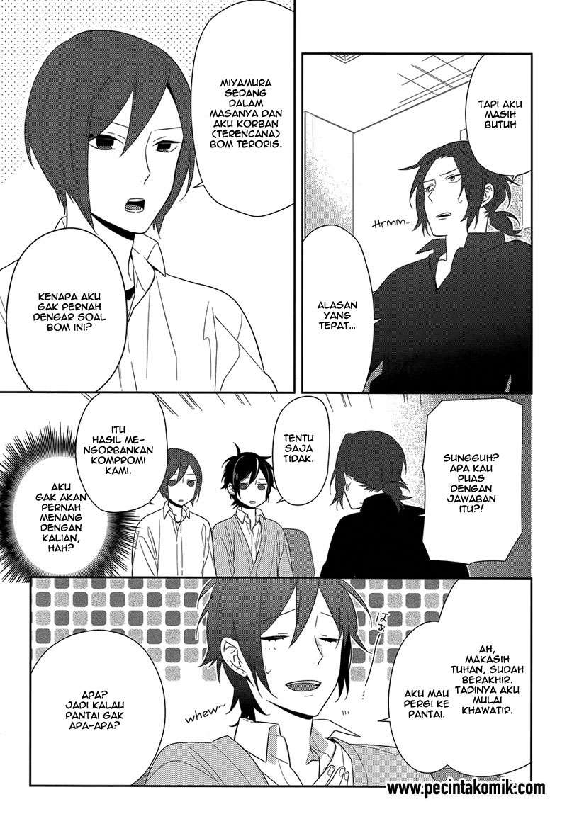Horimiya chapter 40 halaman 12