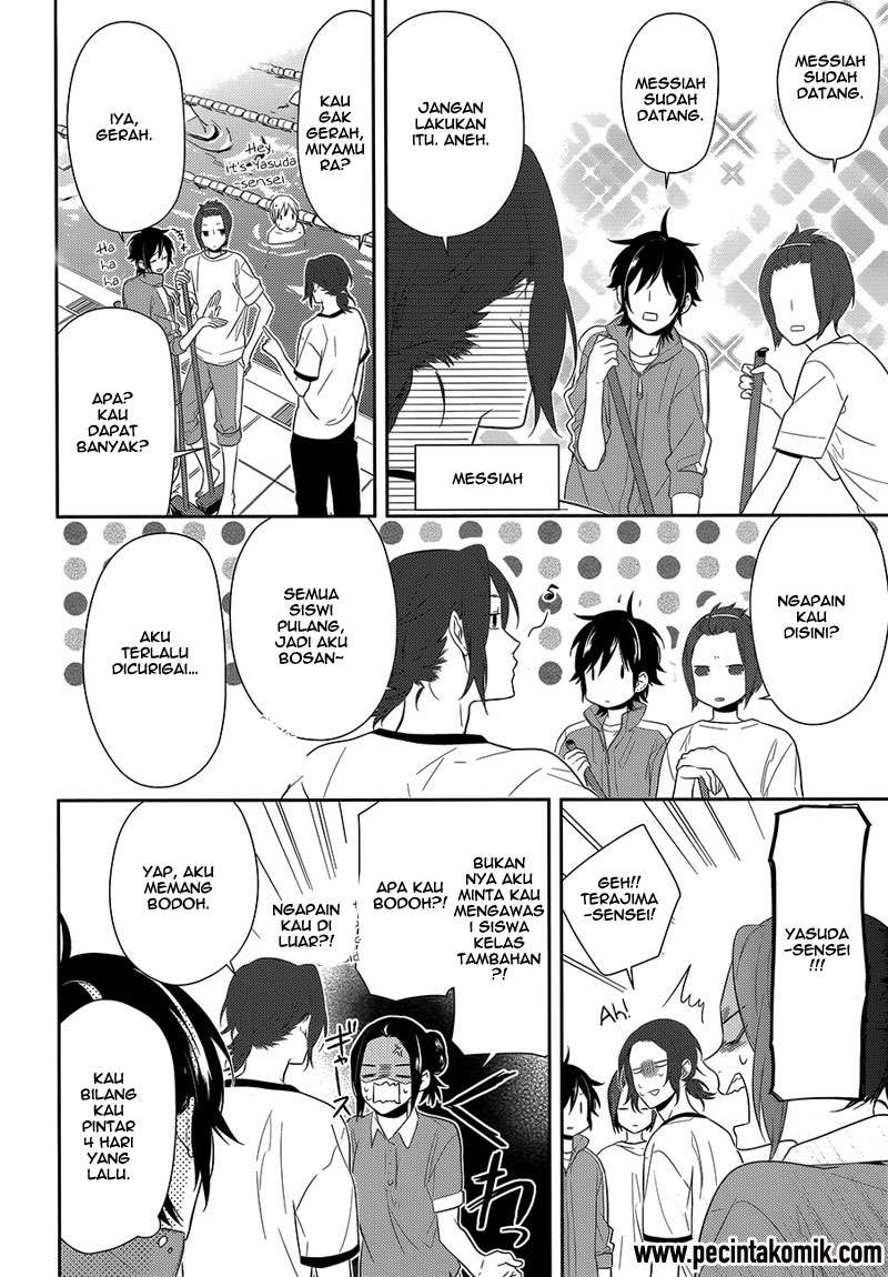 Horimiya chapter 40 halaman 17