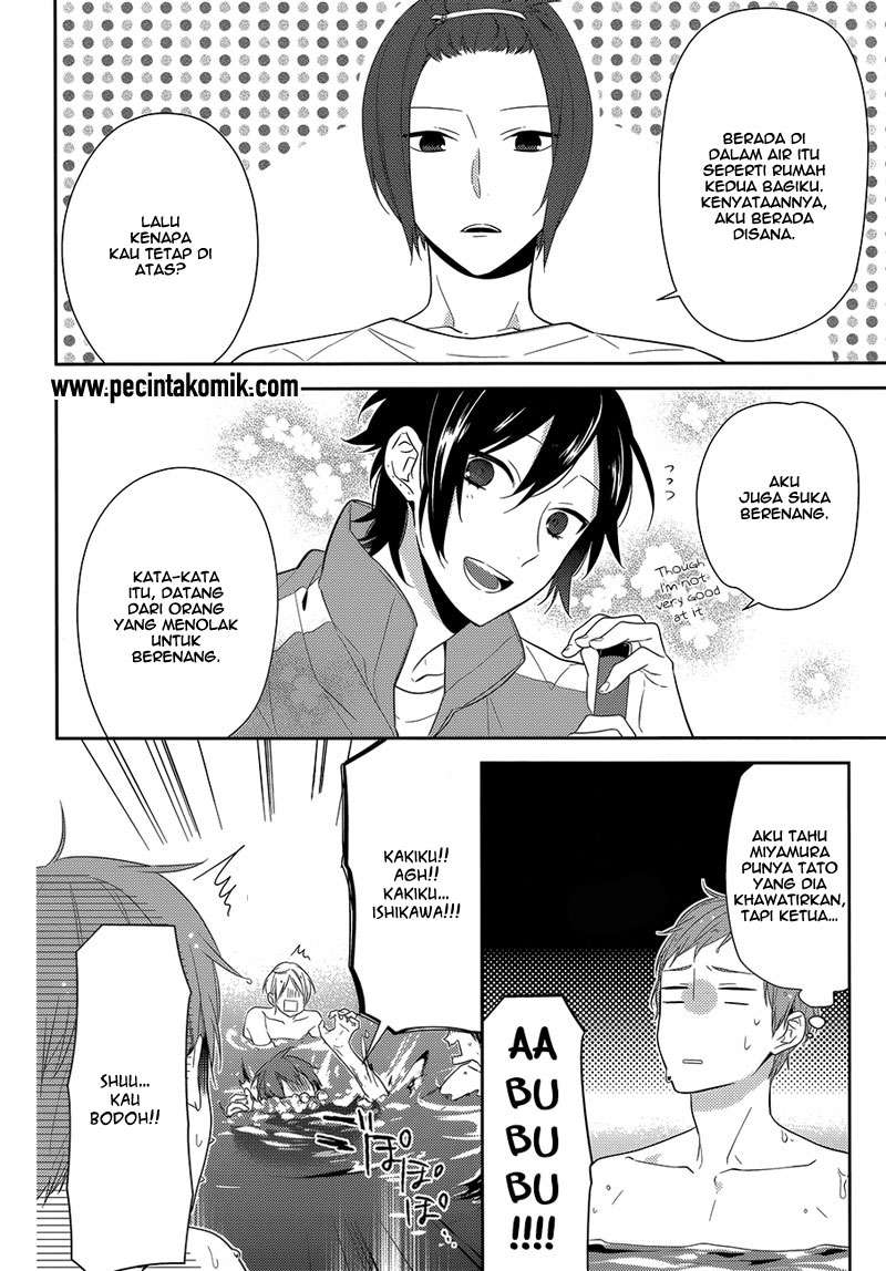 Horimiya chapter 40 halaman 19
