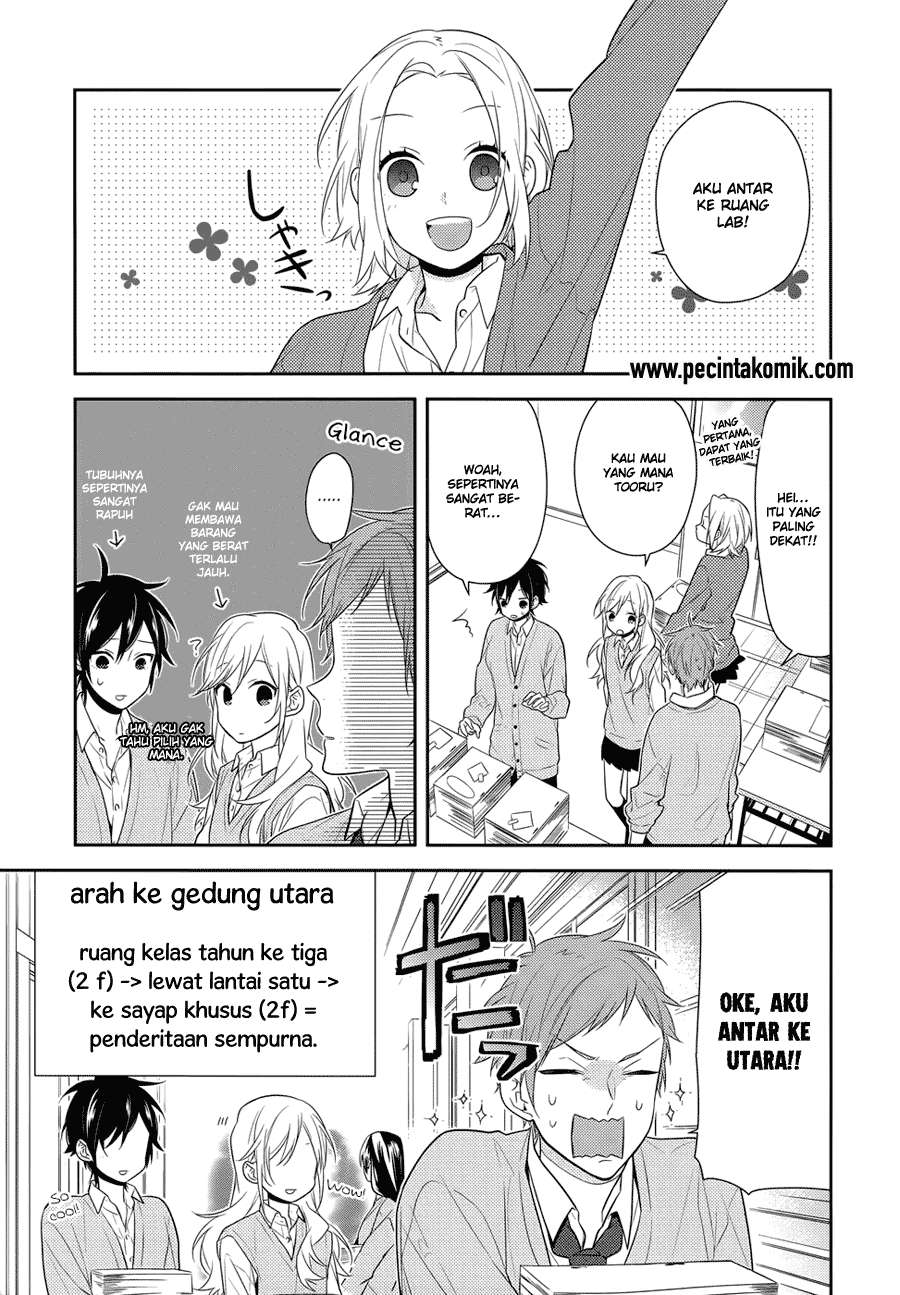 Horimiya chapter 43 halaman 21