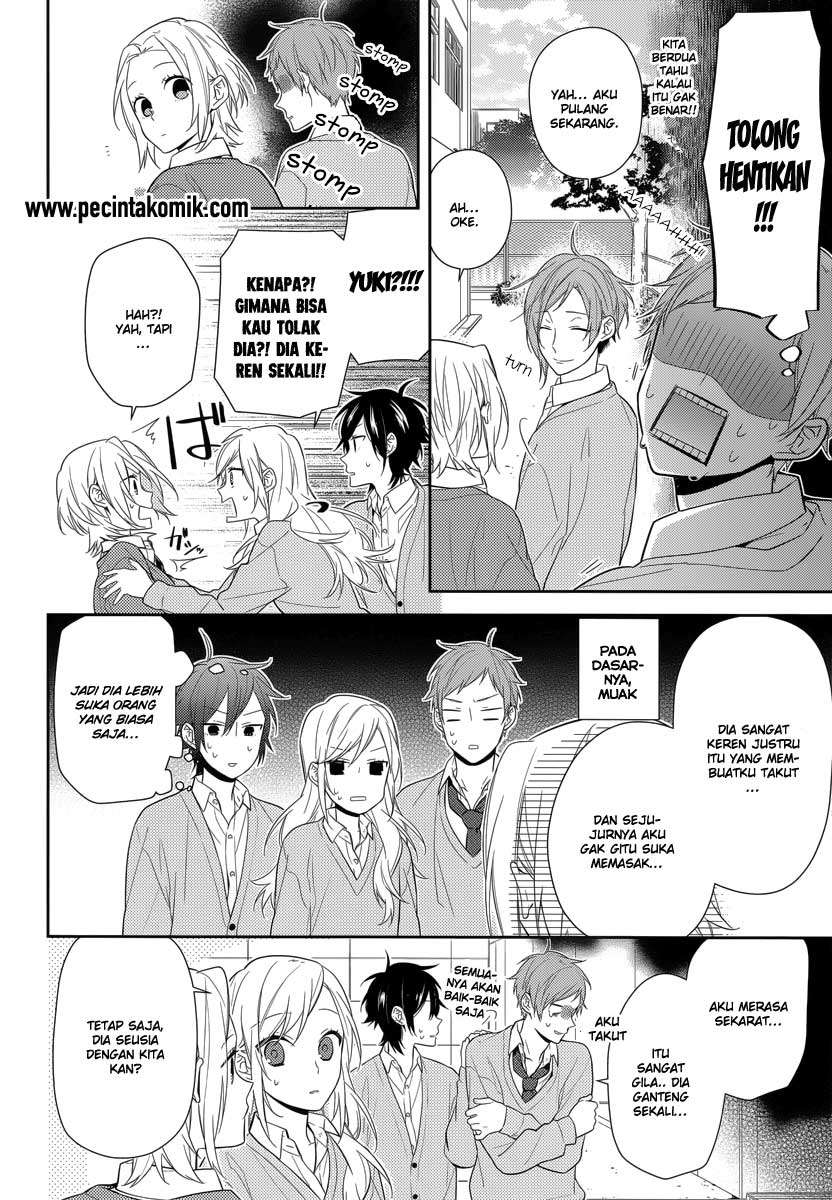 Horimiya Bab 44 halaman 19