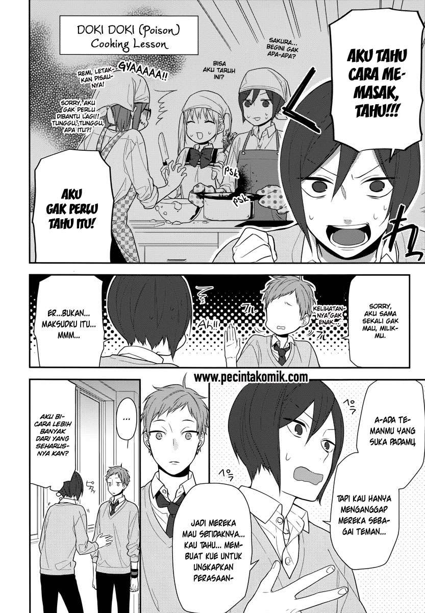 Horimiya Bab 48 halaman 14