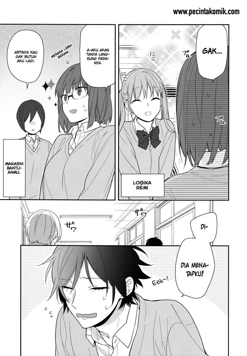 Horimiya Bab 48 halaman 17