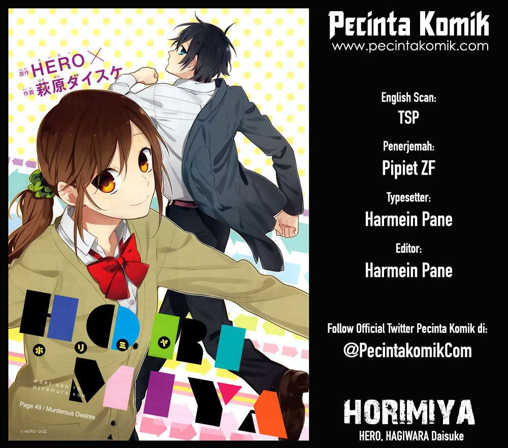 Horimiya Bab 49 halaman 1
