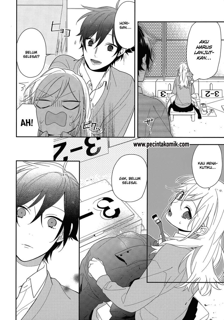 Horimiya Bab 49 halaman 18