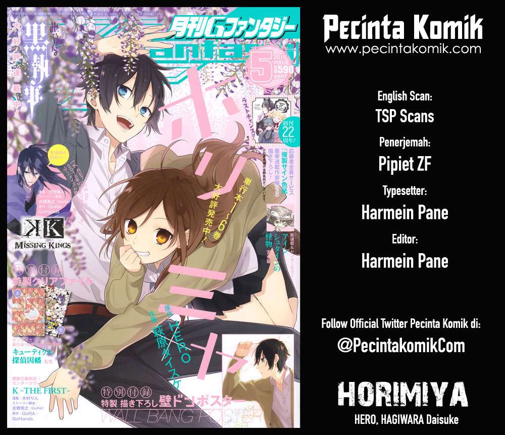 Horimiya chapter 50 halaman 1